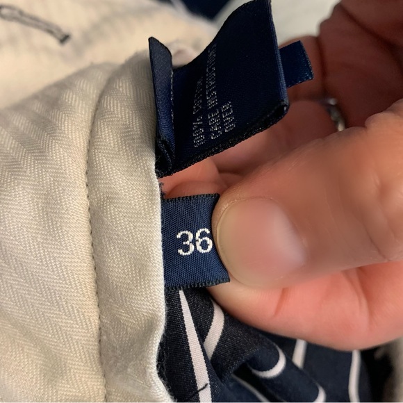 POLO Golf Men’s Navy Striped Shorts - Picture 4 of 4